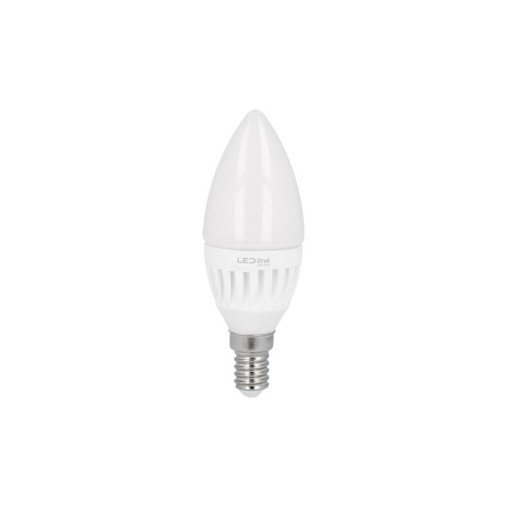 Ekonomická LED žiarovka E14 7W PRIME teplá sviečka 4000K 1000lm