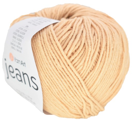 Priadza YarnArt JEANS Farba 07 Béžová