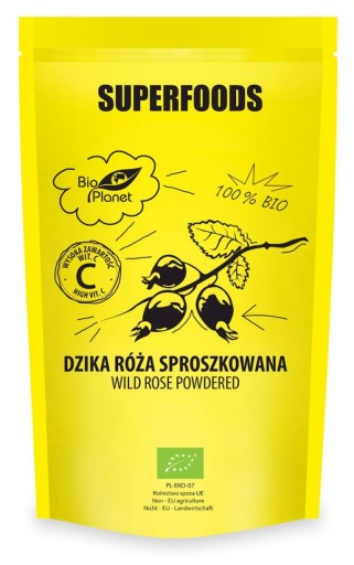 PRÁŠOK DIVOKEJ RUŽY BIO 150 g - BIO PLANÉTA