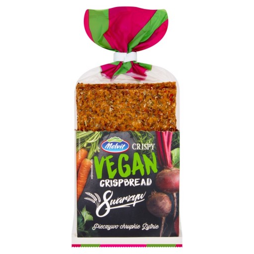 Melvit Chrumkavý Vegánsky Ražný chlieb 8 druhov zeleniny 130 g