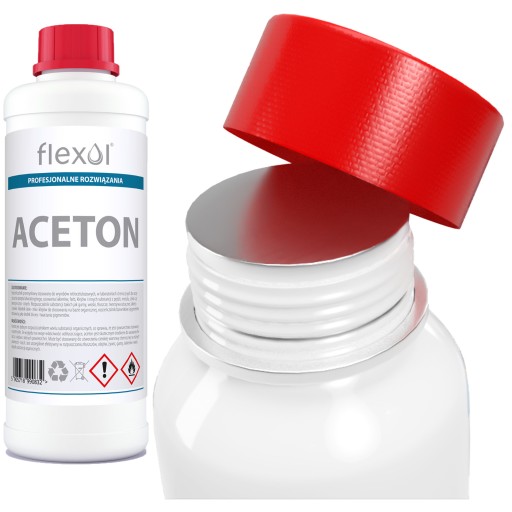 Acetónový odstraňovač technického rozpúšťadla 1L 1000ml