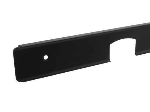 UHLOVÁ LIŠTA NA SPOJENIE DESKY R5 38MM, ČIERNA