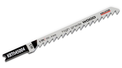 List priamočiarej píly 6 TPI WOOD 100x4mm 2ks