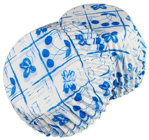 Papierové košíčky na muffiny, 100 ks