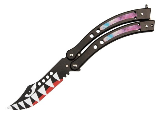 Tréningový nôž BALISONG CS:GO BUTTERFLY