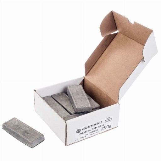 Nalepovacie olovené závažie, nepotiahnuté, 250 gr