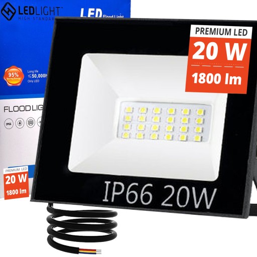 Halogénová reflektorová pracovná lampa vodotesný LED reflektor PREMIUM
