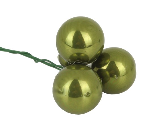 SKLENENÉ CETKY BABY S DRÔTOM 2cm 3ks Oliwka P