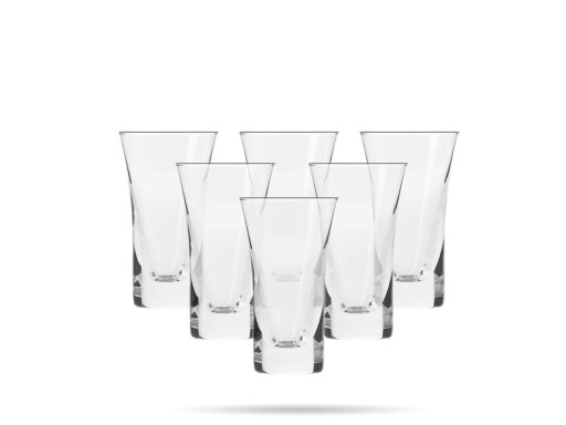 6x poháre na vodku a tequilu 45 ml SHOT KROSNO