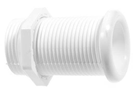 BOČNÝ PRECHOD 25X62 MM BIELE PVC