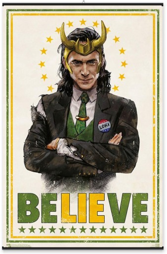 Marvel Loki Believe - filmový plagát 61x91,5 cm