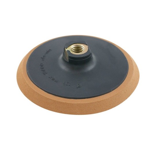 Disk-Adaptér Fi=125mm Gw.M14 (Velcro) Zahustený gumou