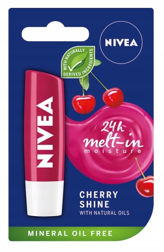 Ochranný rúž NIVEA Cherry Shine