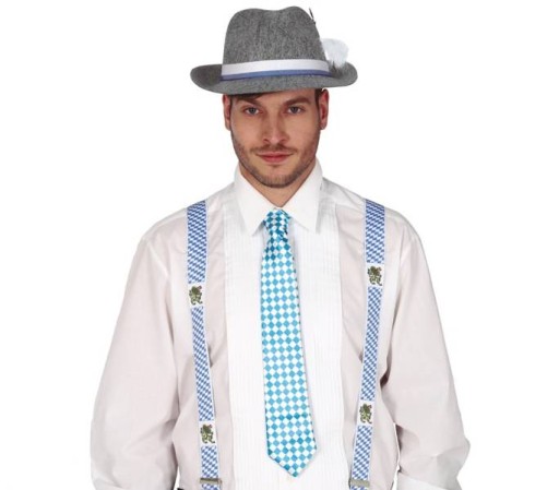 BAVORSKÁ MODRÁ KRATA ROMBRID OKTOBERFEST