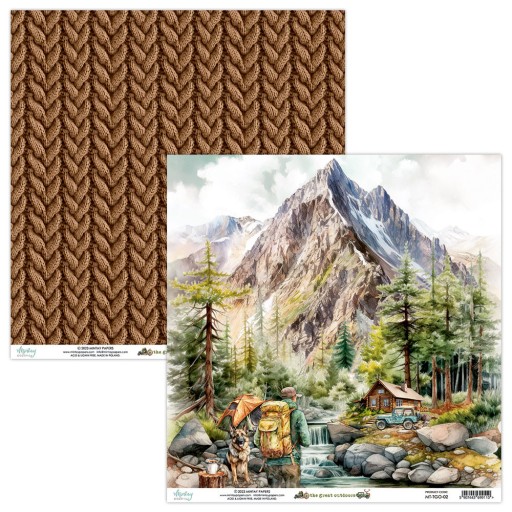 Sada papierov na scrapbooking 15,2 x 15,2 - Mintay - The Great Outdoor