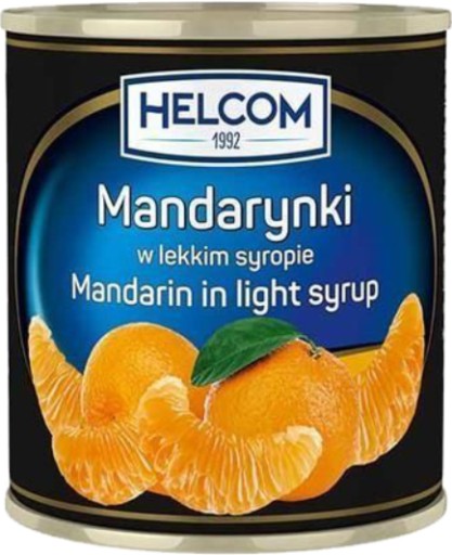 PD Mandarínky v sirupe celé segmenty HELCOM 312g