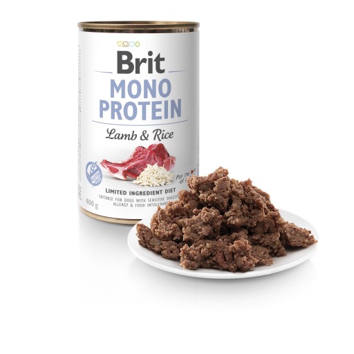 Brit mono proteín LAMB & RICE 400 g