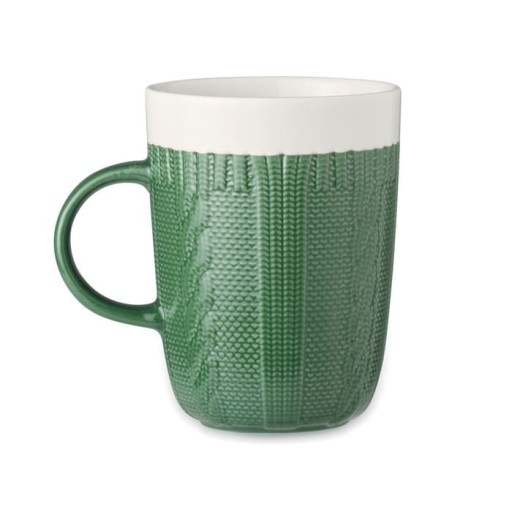 VIANOČNÝ JUMPER ZIMNÝ HRNČEK 310 ML červený