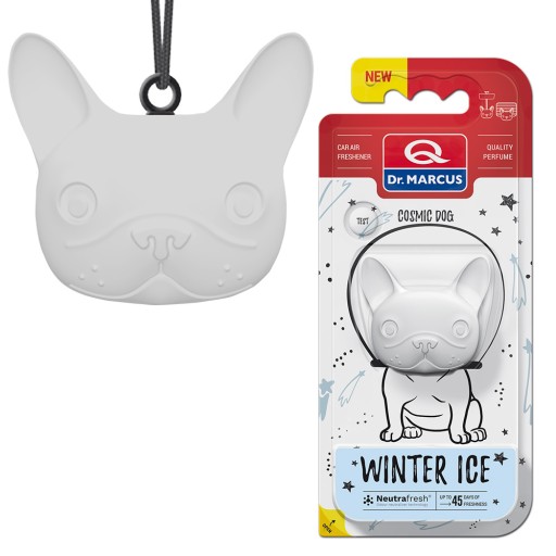 Vôňa do auta COSMIC DOG Winter Ice KEYRING