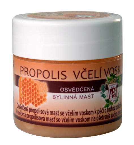 Propolisová masť s včelím voskom 150 ml