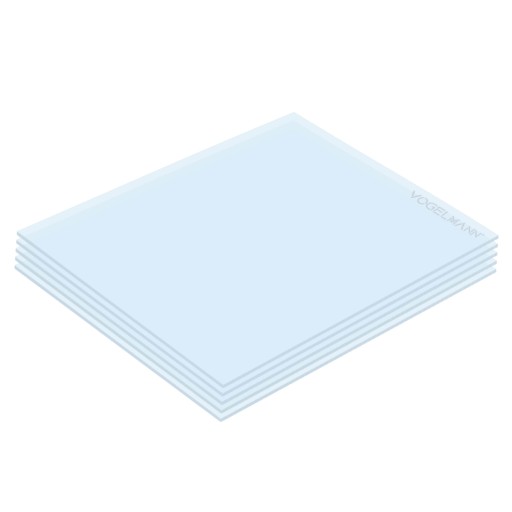 Vogelmann Ochranné PVC sklo 106x125mm (5ks)