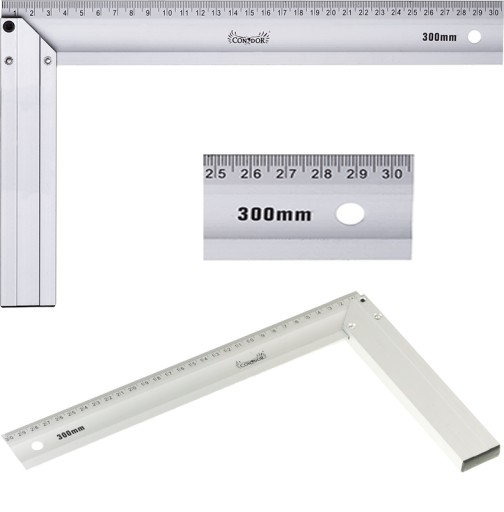 Hliníkový uholník 300 x 175 mm