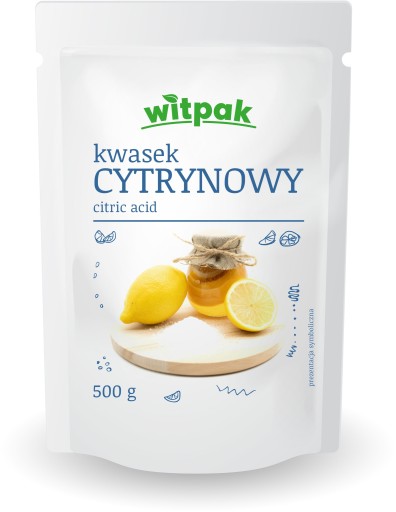 KYSELINA CITRÓNOVÁ 500g KYSELINA POTRAVINÁRSKA E330