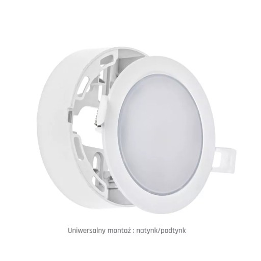 ALGINE ECO 2v1 POVRCHOVÉ TLAKOVÉ SVETLO 6W WW 230V 110st IP20 IK06 115x35mm