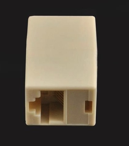 Modulárny adaptér valcového konektora RJ45 zástrčka