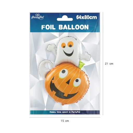 FÓLIOVÝ BALÓN NA HALLOWEENSKÉ TEKVINY A LICHA FÓLIOVÉ BALÓNY VEĽKÉ 80cm