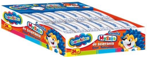 Guma BAMBINO Kvalita školskej myši