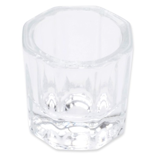 Henna Glass, sklenená nádoba na tekutiny na obočie, mihalnice a vlasy
