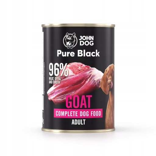 JOHN DOG PURE BLACK Goat 400 g MONO-PROTEIN krmivo pre psov