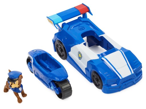 FILM PAW PATROL CHASE POLICAJNÝ AUTOMOTOR 2V1 + OBRÁZOK