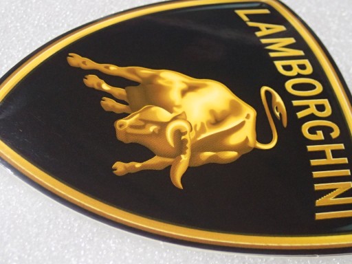 NÁLEPKA S LOGOM LAMBORGHINI SUPERCARS 8,3 x 9,3 cm