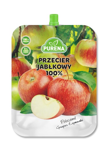 PURENA jablkové pyré 100% 350G