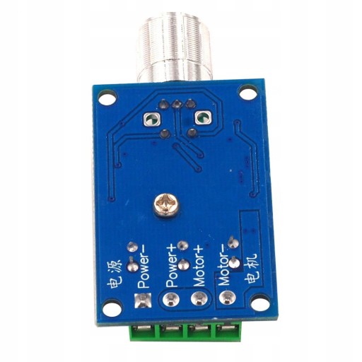 REGULÁTOR RÝCHLOSTI MOTORA PWM DC 3A 80W