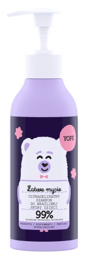 YOPE Ultra jemný šampón na umývanie detských vláskov a citlivej pokožky 300 ml