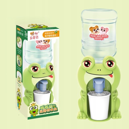 ROZDÁVAČ VODY PRE DETI ŽABKA + POHÁR