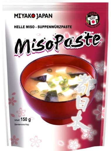 Svetlá biela Miso pasta na polievku 150g MIYAKO JAPONSKO