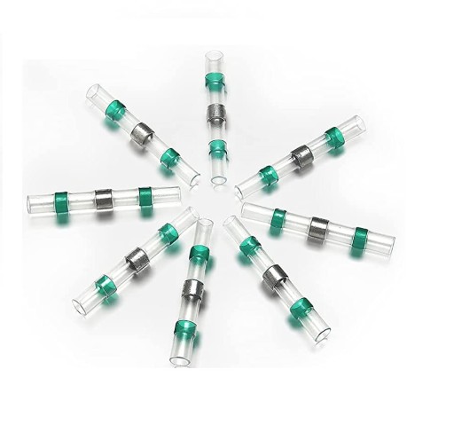 10x Rýchlozmršťovacia spojka s cínom 0,75-1,5 mm