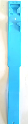 Modrý plastový identifikačný náramok Kerbl 37cm