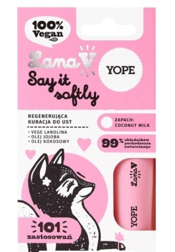 Yope 99% Lana V Regeneračná kúra na pery, 5g