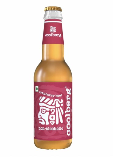 Coolberg nealko pivo Cranberry 330ml