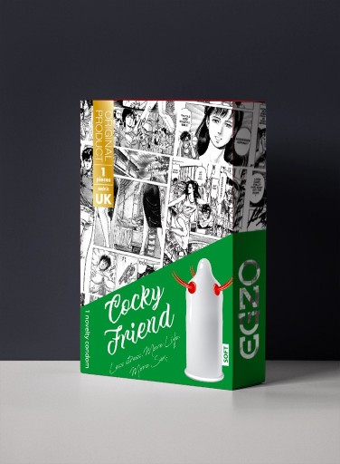 EGZO Cocky Friend kondóm s výstupkami