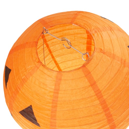 VEĽKÁ ZÁVESNÁ PAPIEROVÁ TEKVICOVÁ LAMPA HALLOWEEN