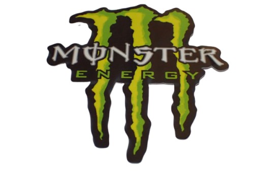 NÁLEPKA ENERGIE LOGO DAKAR RACING MOTOCROSS RALLYE 7,5 x 7,8 cm