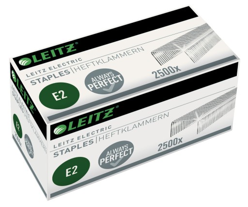 E2 Leitz Elektrické sponky 2500 ks