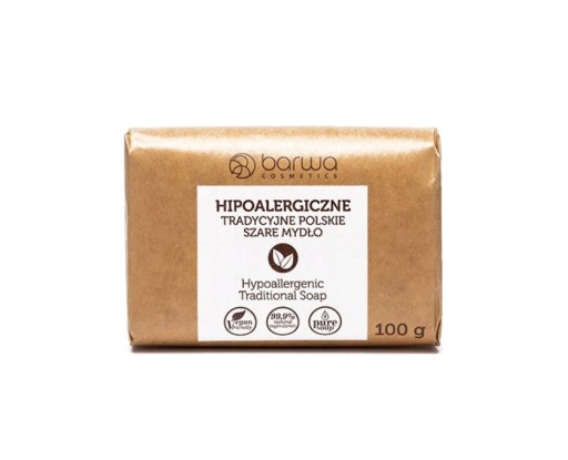 Barwa Tradičné poľské šedé mydlo 100g