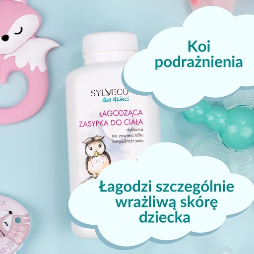SYLVECO pre deti Upokojujúci telový púder
